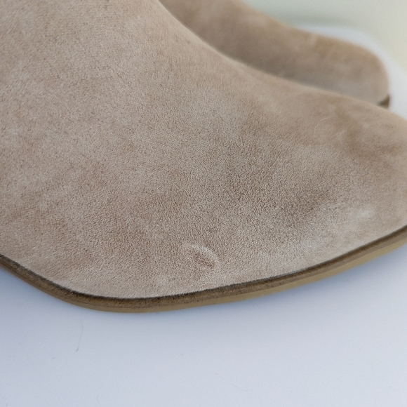 Dr. Scholl's Tan Suede Ankle Boots - Picture 2 of 6